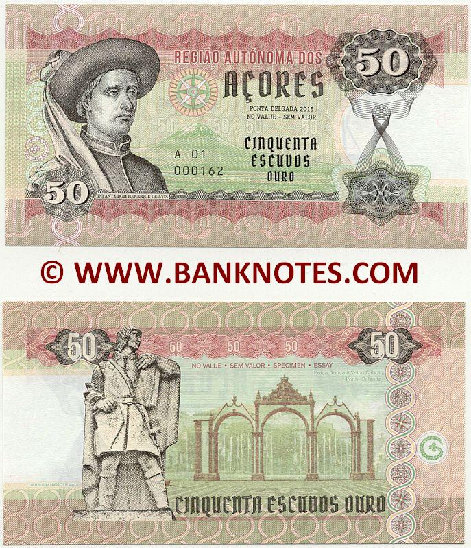Azores Currency Banknote Gallery