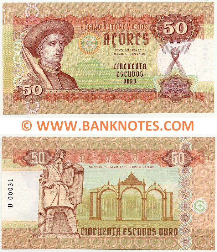 Azores Currency Banknote Gallery