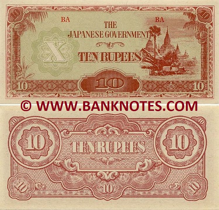 Burmese Currency Banknote Gallery