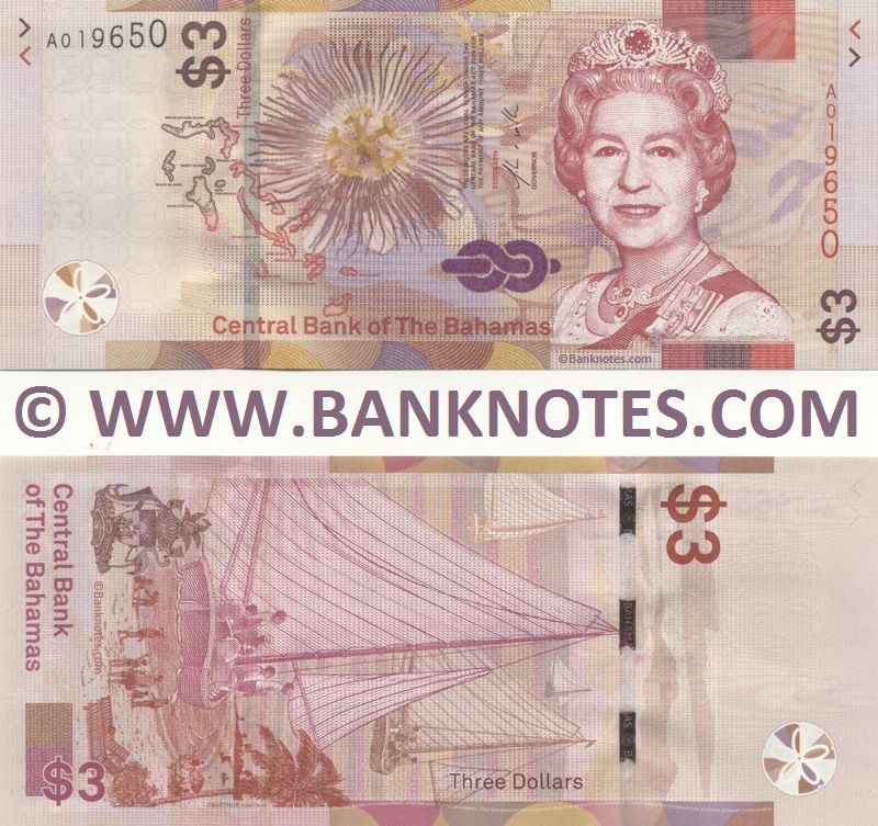 Bahamian Currency Banknote Gallery