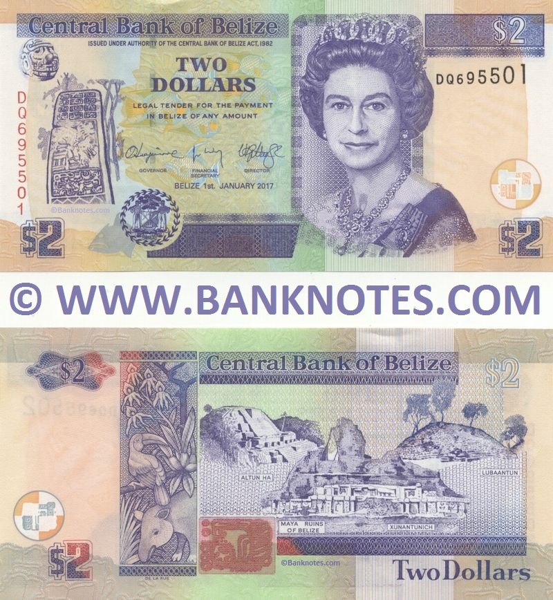 Belizean Currency Gallery