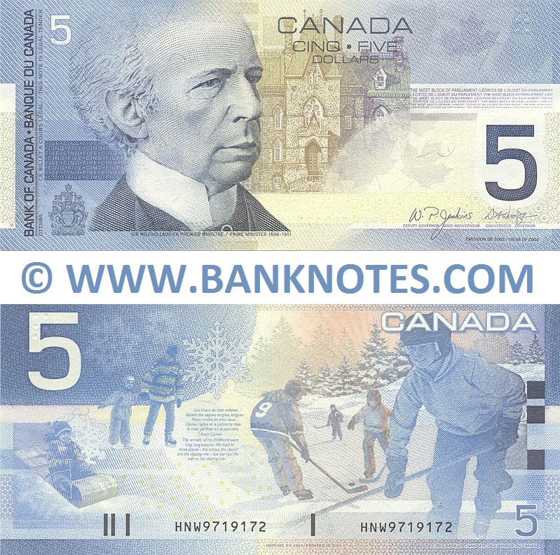 Canadian Currency Banknote Gallery