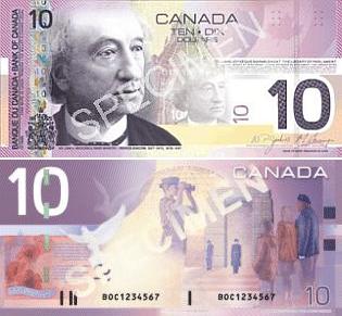 Canadian Currency Gallery
