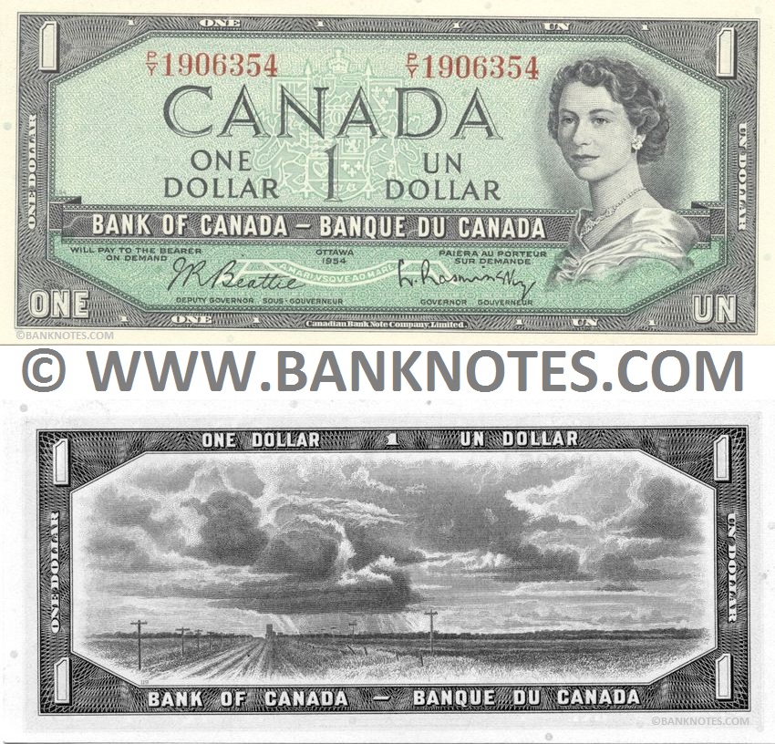 Canadian Currency Banknote Gallery