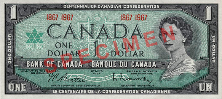 Canadian Currency Banknote Gallery