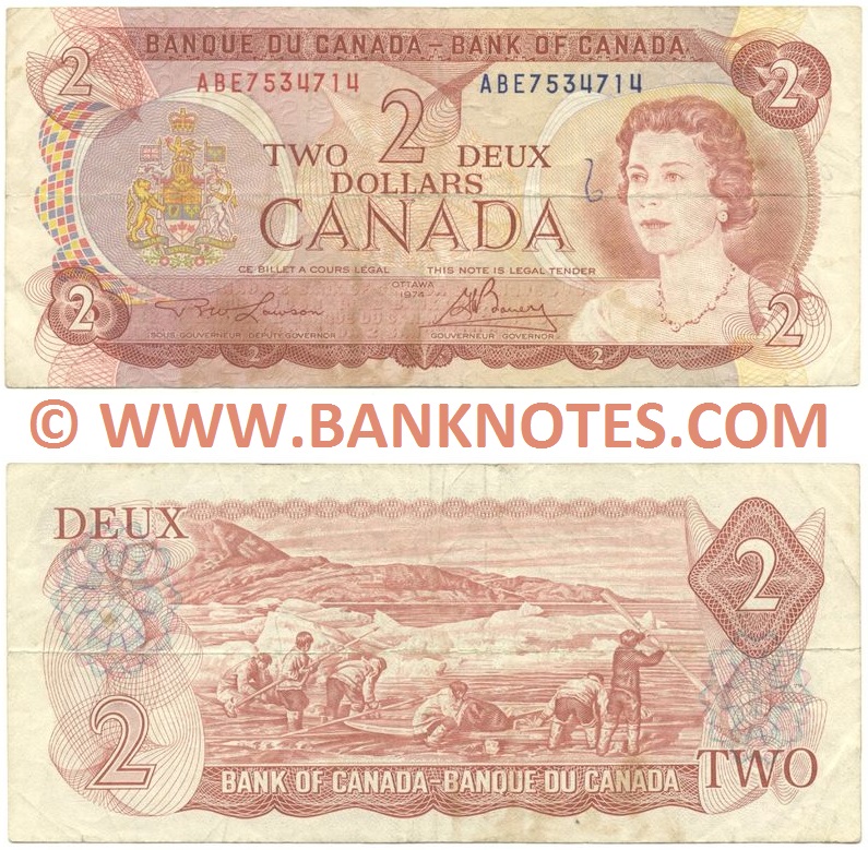 Canadian Currency Banknote Gallery