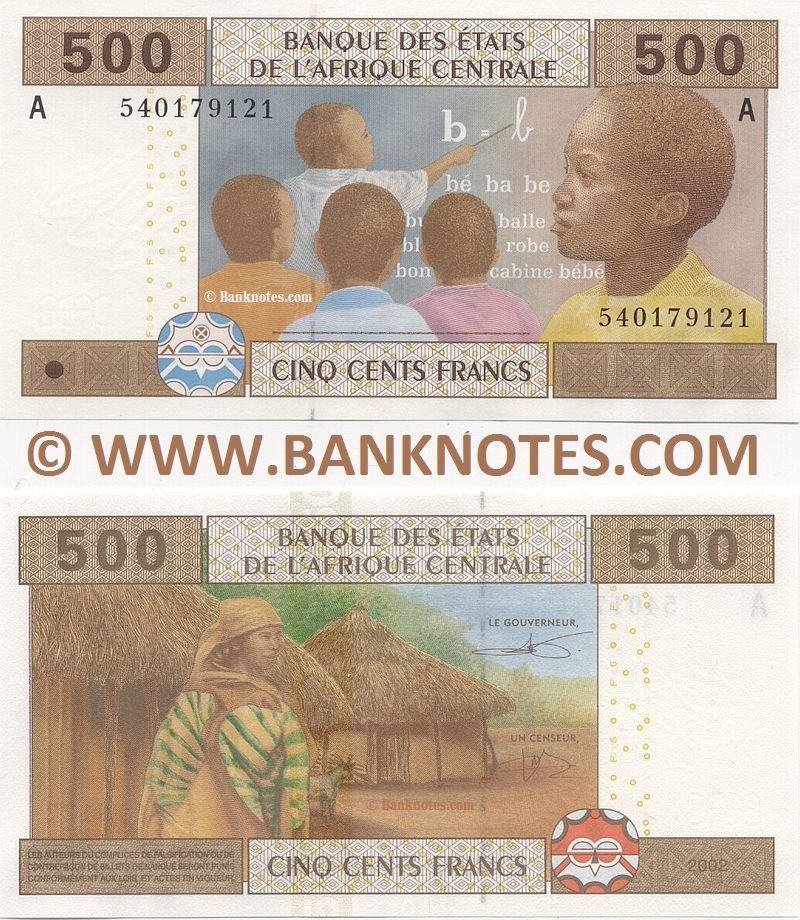Gabon Currency Banknote Gallery
