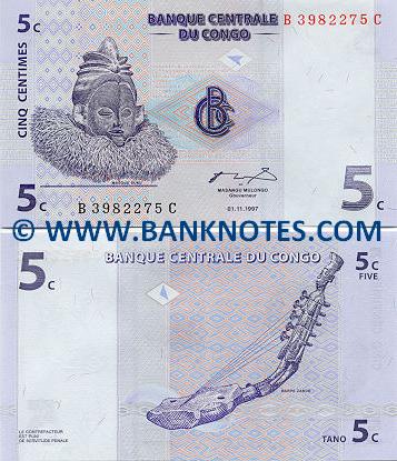 Congolese Currency Gallery
