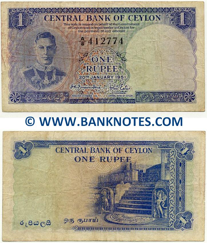 Ceylonian Currency Gallery
