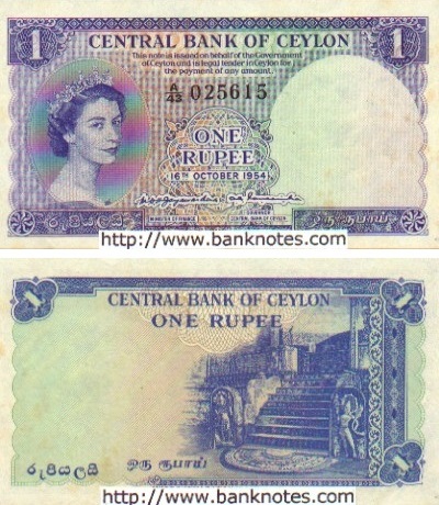 Ceylonian Currency Gallery