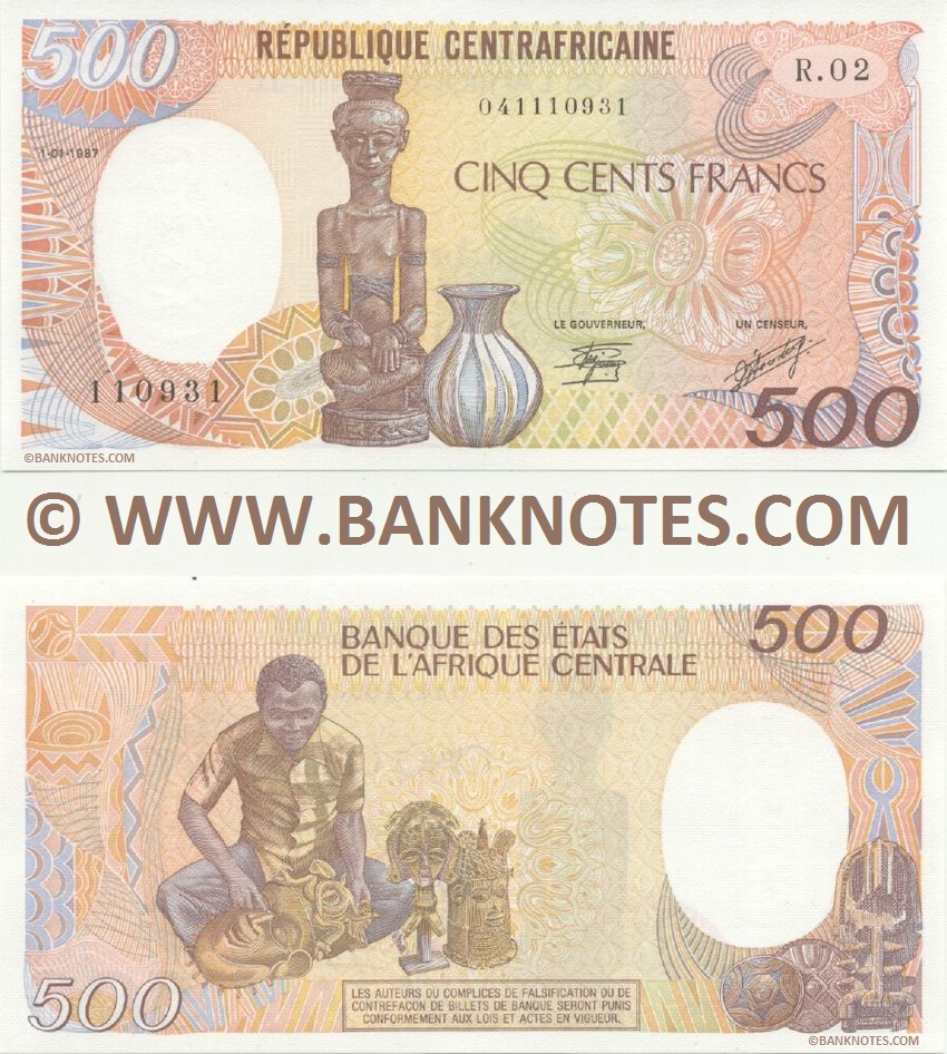 Currency Gallery of the Central African Republic