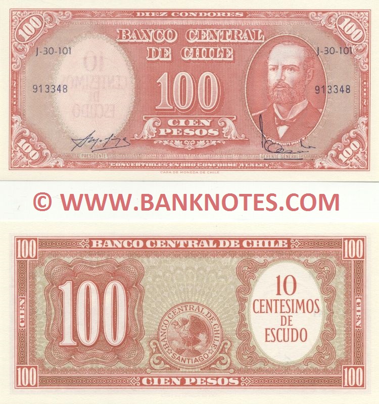Chilean Currency & Bank Note Gallery
