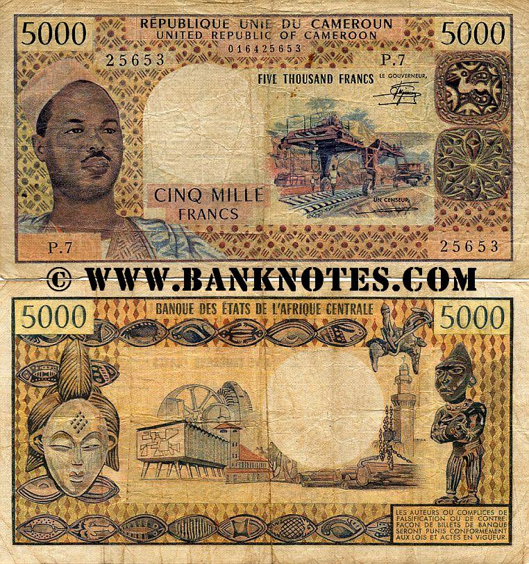 Cameroonian Currency Gallery