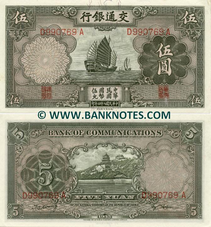 Chinese Currency Banknote Gallery
