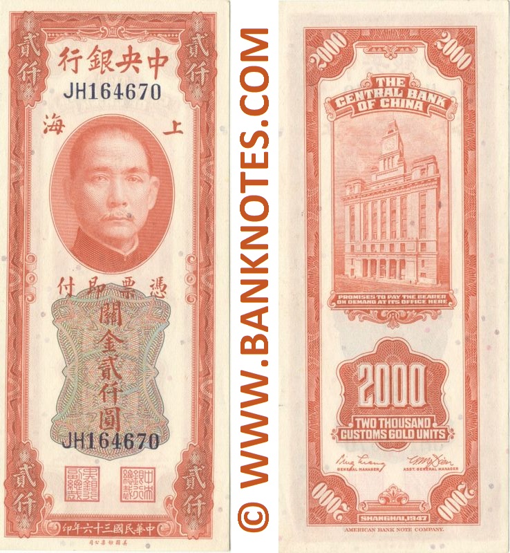 China Currency Banknote Gallery
