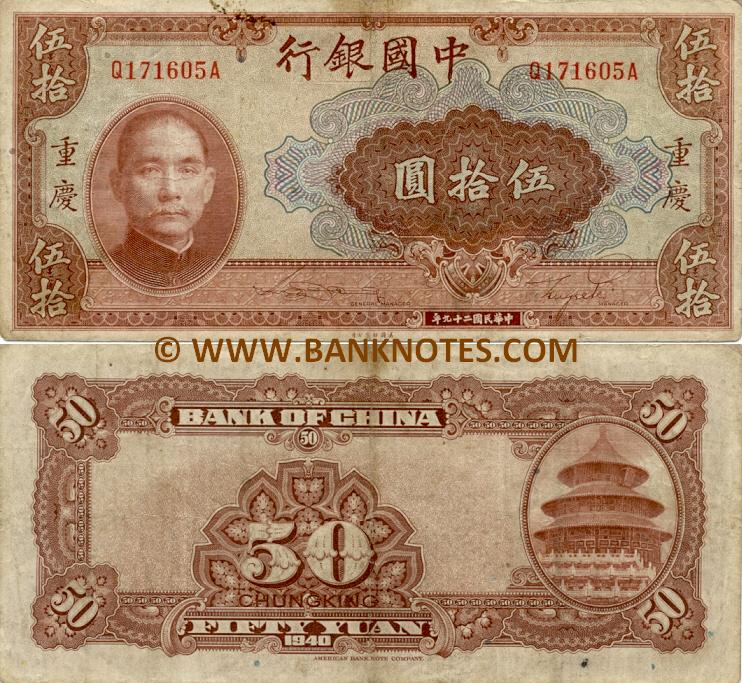 Chinese Currency Gallery