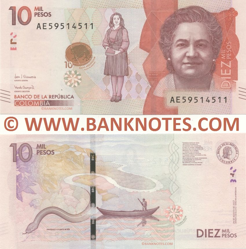 Colombia Currency Gallery