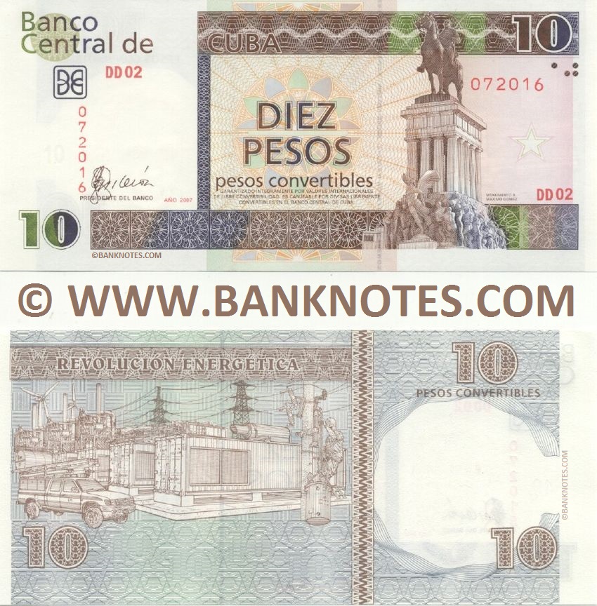 Cuban Currency Banknote Gallery