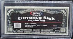 Deluxe Currency Slab