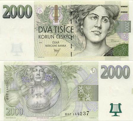 Czech Currency Gallery