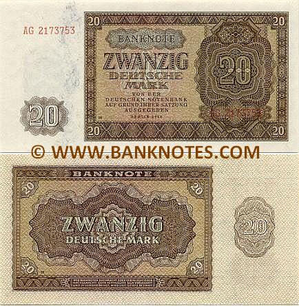 East German Currency Gallery (DDR - GDR)