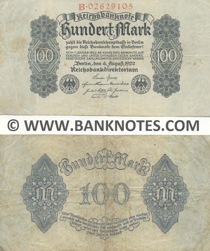 German Currency Banknote Gallery