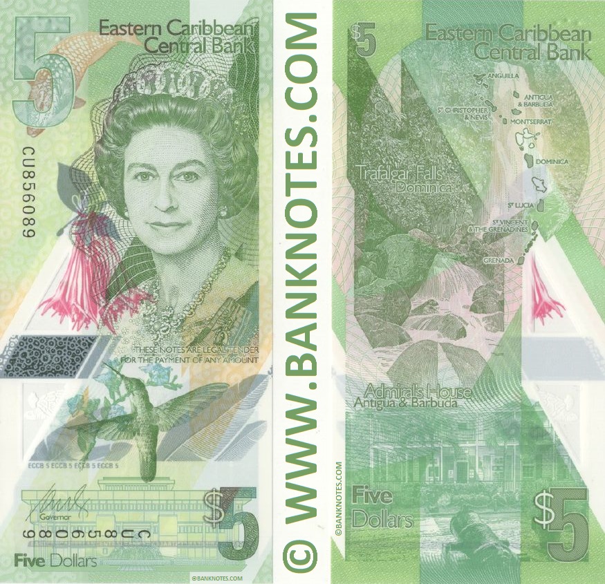 Eastern Caribbean Currency Gallery