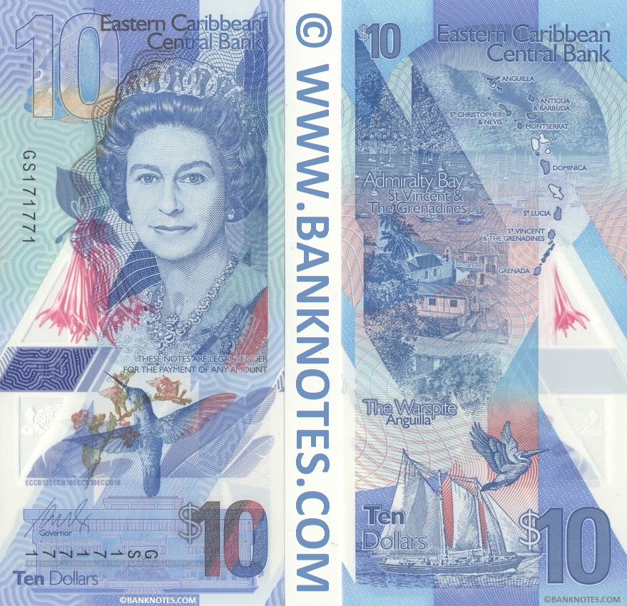Eastern Caribbean Currency Gallery