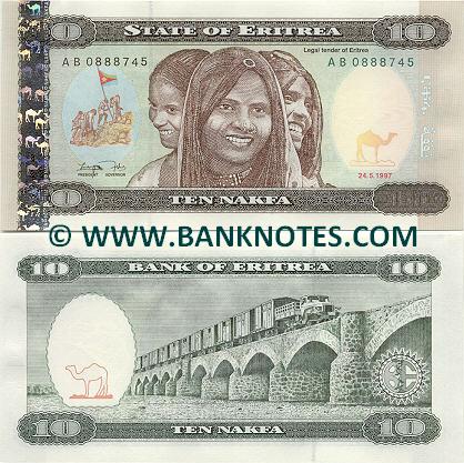 Eritrean Currency Gallery