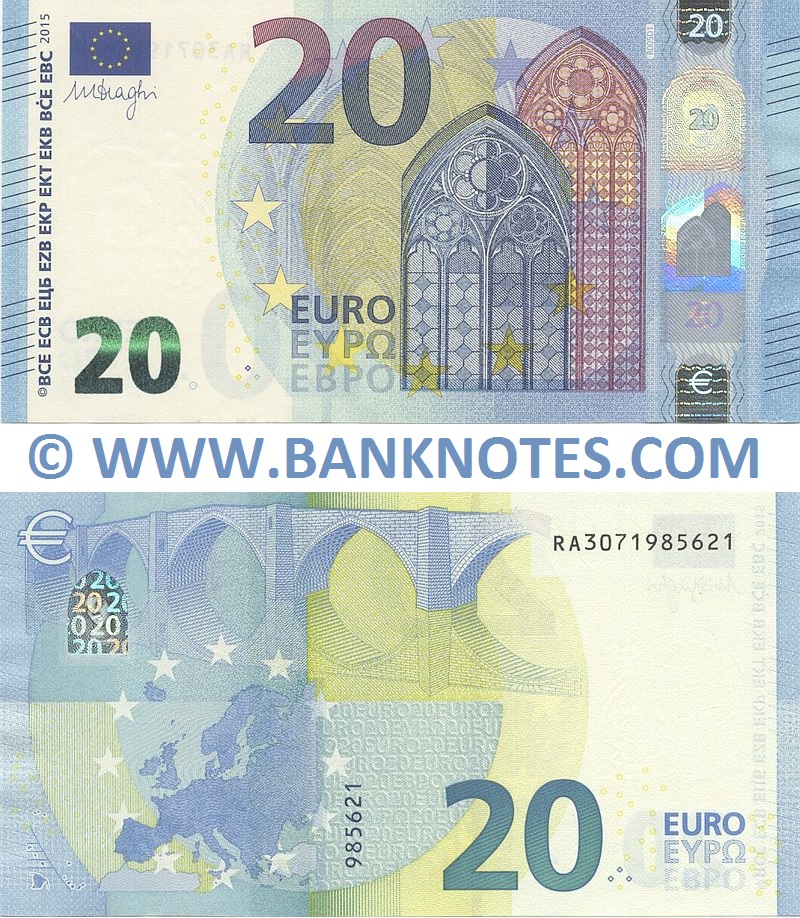 European Union Currency Banknote Gallery