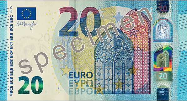 European Union Currency Banknote Gallery