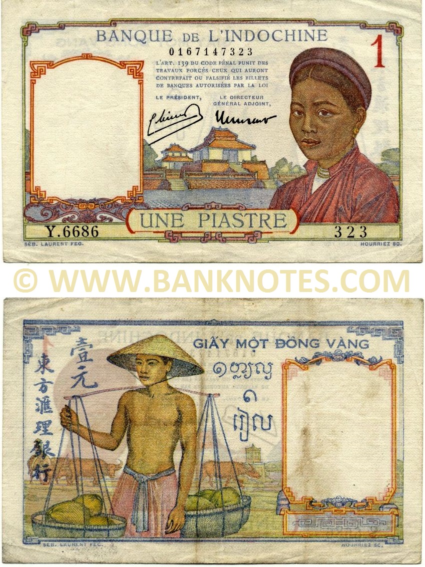 French Indo-China Currency Gallery