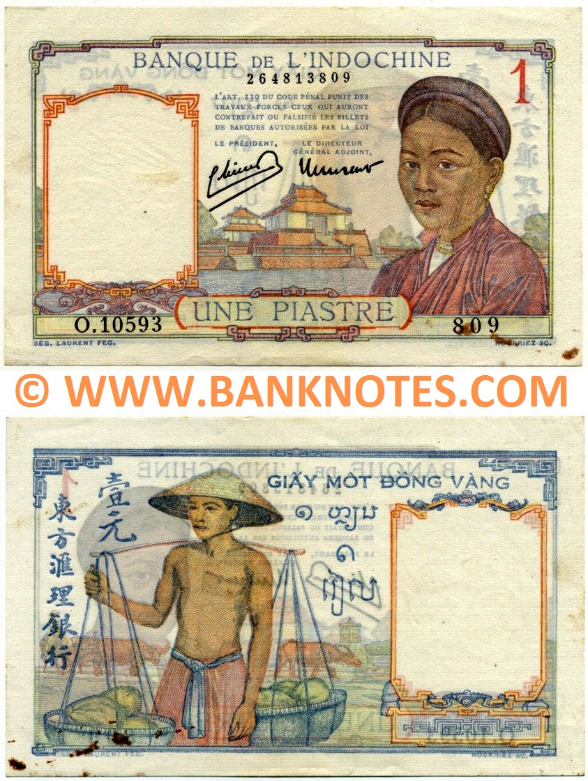 French Indo-China Currency Gallery
