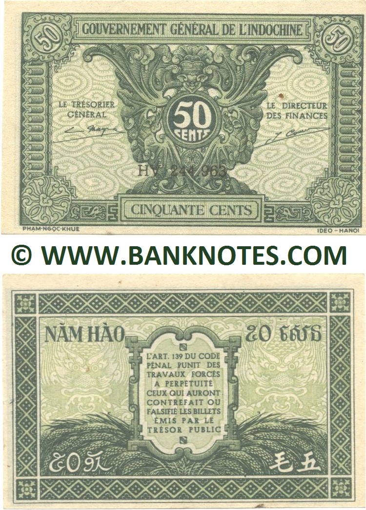 French Indo-China Currency Gallery