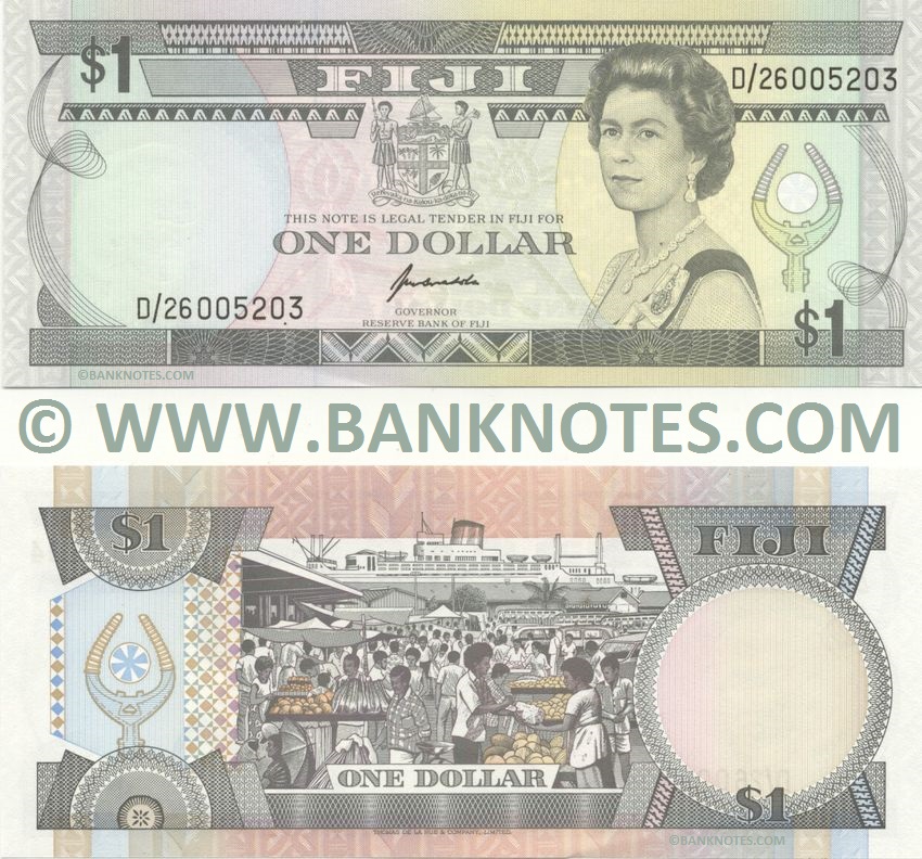Fijian Currency Bank Note Gallery