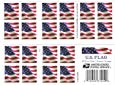 USPS USA Flag Forever Postage Stamps - Roll of 100