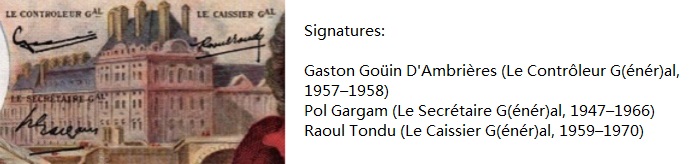 Signatures (P-147a)