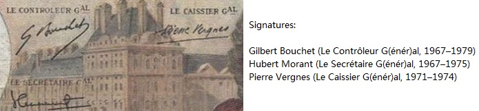 Signatures (P-147d)