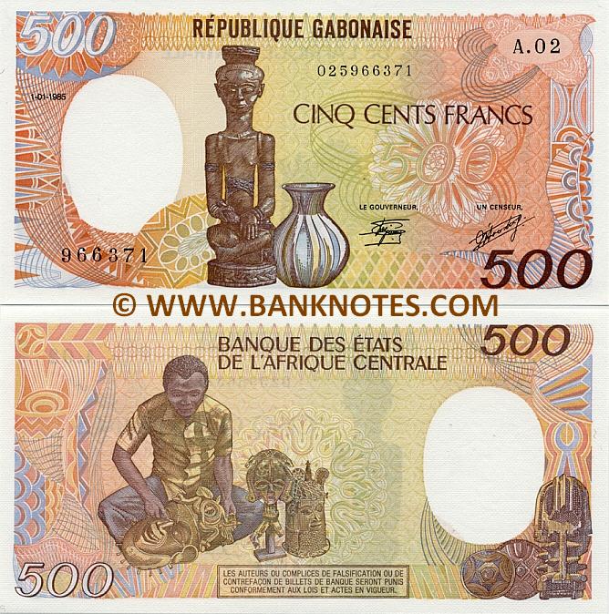 Gabonese Currency Gallery