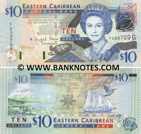 Eastern Caribbean Currency & Bank Note Gallery of Grenada