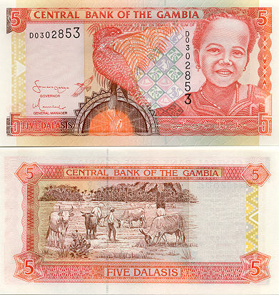 Gambia Currency Gallery