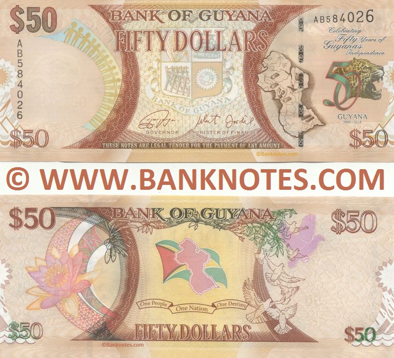 Guyana Currency Gallery