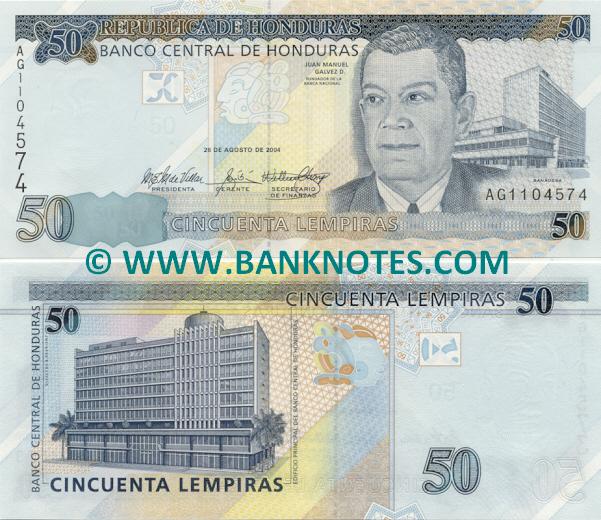 Honduras Currency Gallery