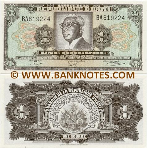 Haitian Currency Gallery - Galerie de Monnaie Hatienne