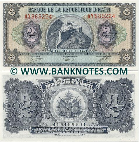 Haitian Currency Gallery - Galerie de Monnaie Hatienne