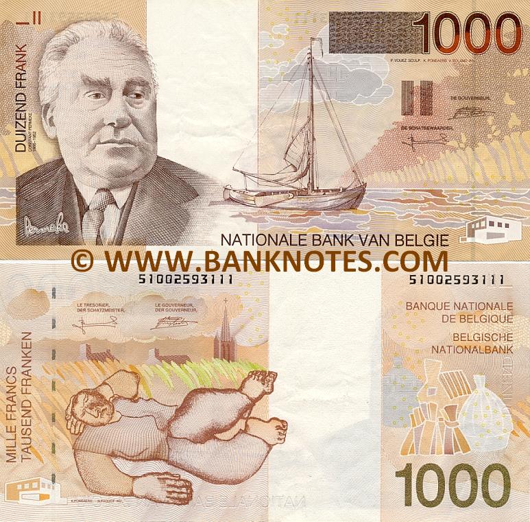 Belgium 1000 Francs (1998) (51901902988) UNC