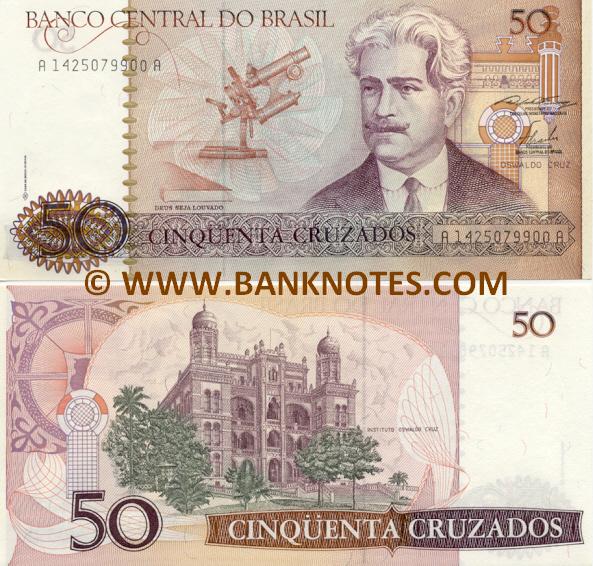 Brazil 50 Cruzados (1986) (A14250798xxA) UNC