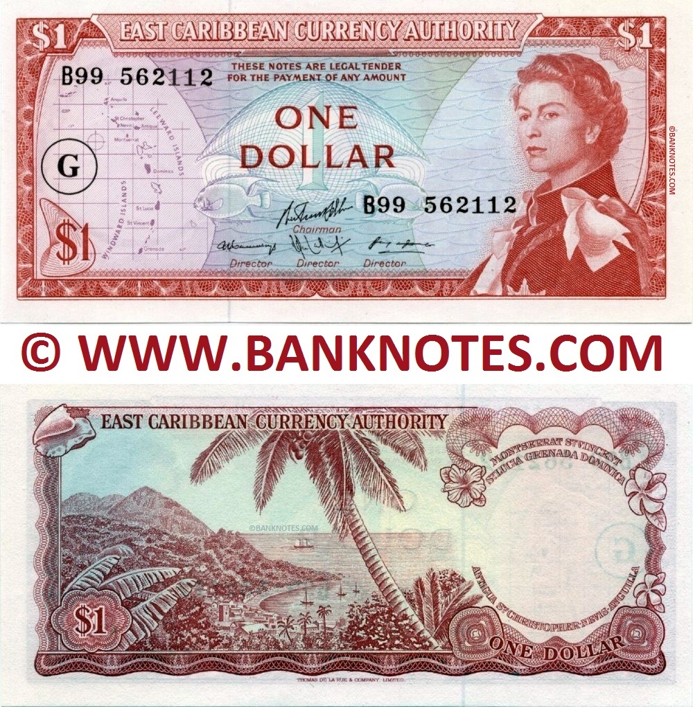 Grenada 1 Dollar (1974) (Sig.10) (B99 562112) UNC