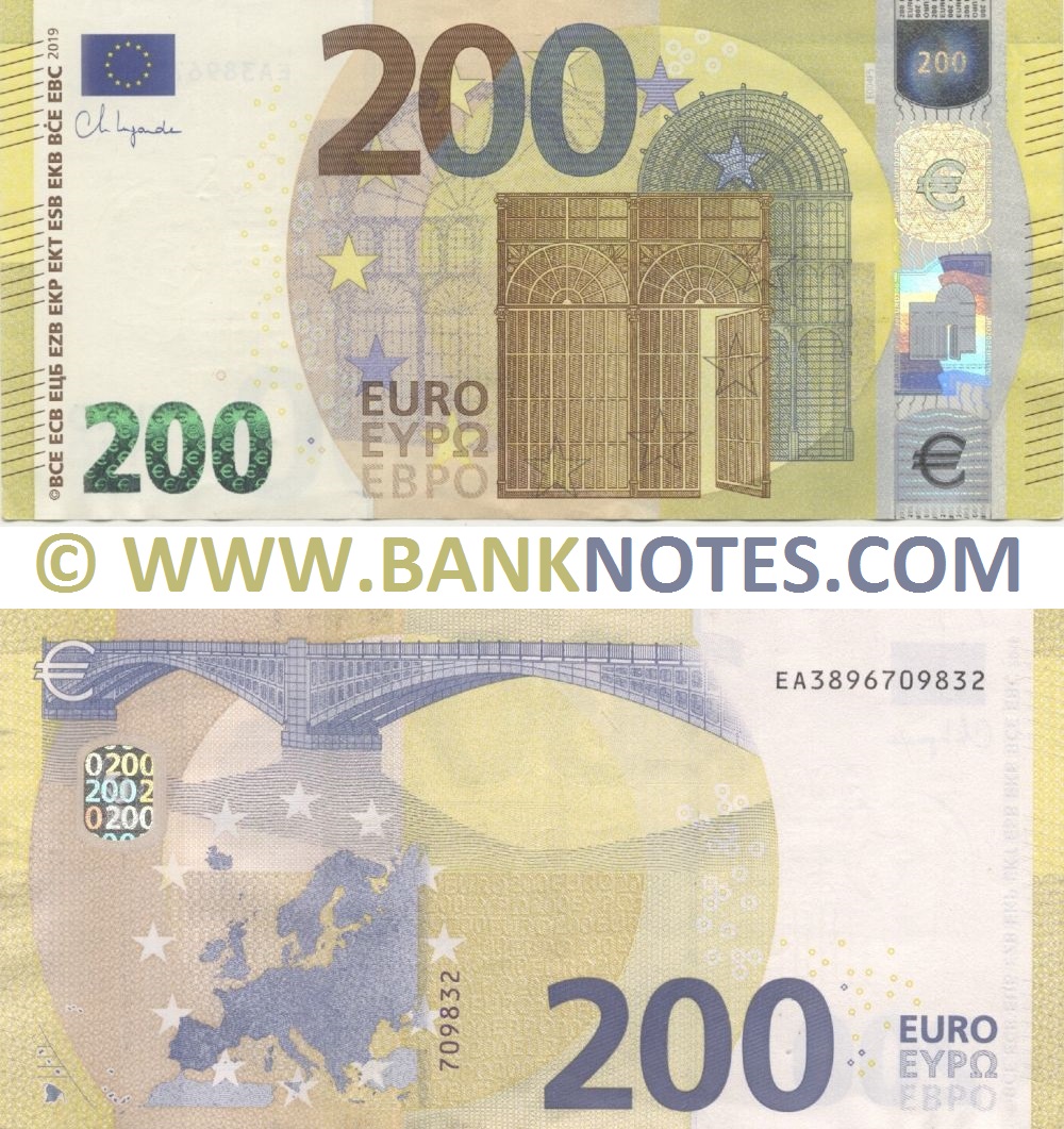 European Union: France 200 Euro 2019