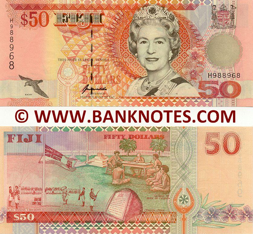 Fiji 50 Dollars (1996) (H988968) UNC